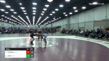 90 lbs Prelims - TRESHAUN TECSON, BAWC vs Joseph Jeter, Team Edmond