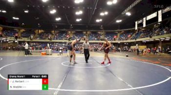 220 lbs Champ. Round 1 - Joey Herbert, Loyola Academy vs Nick Waddle, DeKalb