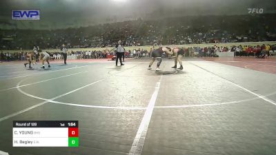 Round Of 128 - CHRISTIAN YOUNG, Blanchard High School vs Hudson Begley, Elgin Wrestling