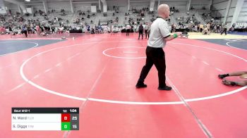 160 lbs Rr Rnd 1 - Noah Ward, Floyd Wrestling Club vs Samuel Diggs, TYW New Breed High School