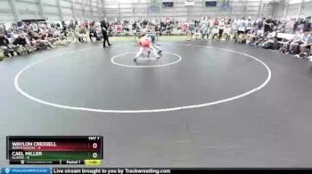 152 lbs Quarters & 1st Wb (16 Team) - Waylon Cressell, North Dakota vs Cael Miller, Illinois