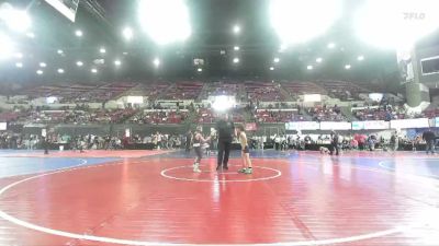 58 lbs Quarterfinal - Emersen Seim, Douglas Wrestling Club vs Witt Vinson, Dillon Wrestling Club