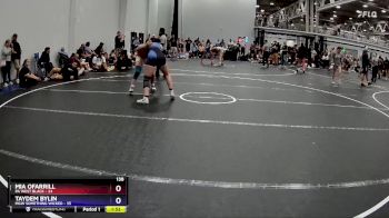 138 lbs Semis (4 Team) - Mia OFarrill, PA West Black vs Taydem Bylin, MGW Something Wicked