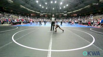 52 lbs 3rd Place - Ainsley Thrash, Anadarko vs Ruby Johnson, Sallisaw Takedown Club