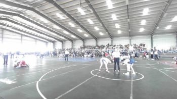 123 lbs Quarterfinal - Ethan Mcclaskey, New Mexico Outlawz vs Larry Duran, Belen Jr Wrestling