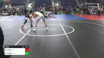 88 lbs Rr Rnd 3 - Wyatt Eddy, Chain Wr Ac vs Chrystian Owens, Mohave WC