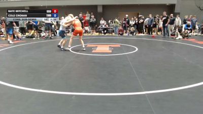 132 lbs Cons. Sub-semis - Nate Mitchell, USA Gold vs Cole Cronan, Turlock Wrestling