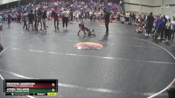 55 lbs Semifinal - Grayson Anderson, Summerville Takedown Club vs Ayden Williams, KC Elite Training Center
