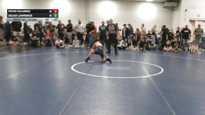 75 lbs Round Of 16 - Peter Palumbo, NY vs Julian Lawrence, PA
