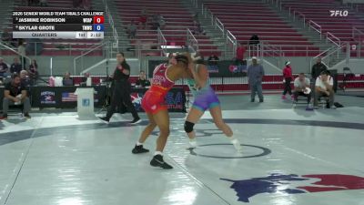 72 kg Quarters - Jasmine Robinson, WCAP vs Skylar Grote, TMWC