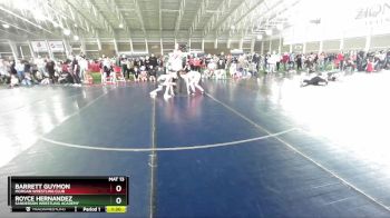 88 lbs Quarterfinal - Barrett Guymon, Morgan Wrestling Club vs Royce Hernandez, Sanderson Wrestling Academy