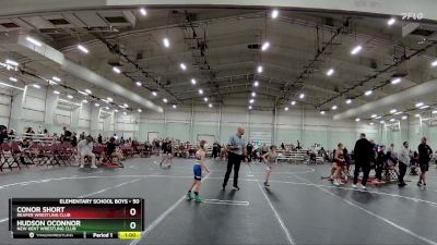 50 lbs Cons. Semi - Conor Short, Reaper Wrestling Club vs Hudson OConnor, New Kent Wrestling Club