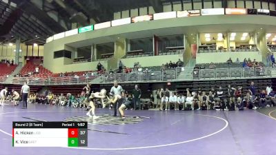 132 lbs Round 2 (8 Team) - Alex Hicken, Lincoln Southeast vs Kale Vice, Gretna