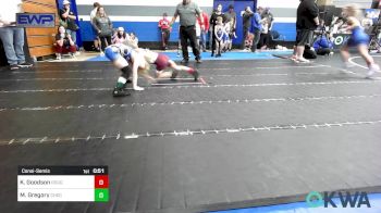 49 lbs Consolation - Keller Goodson, Rough Riders vs Mason Gregory, Choctaw Ironman