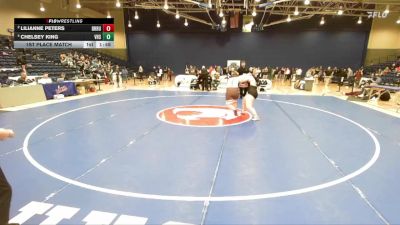 235 lbs 1st Place Match - Chelsey King, Virginia High vs Lilianne Peters, Broad Run