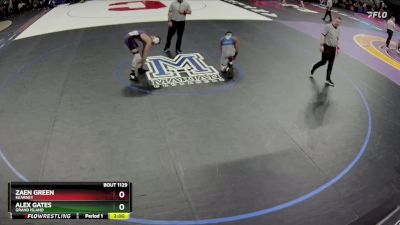 Quarterfinal - Alex Gates, Grand Island vs Zaen Green, Kearney