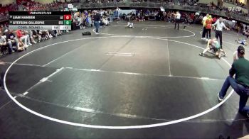 65 lbs Cons. Round 1 - Stetson Gillespie, Sandhills Thedford Knights vs Liam Hansen, Arlington Eagles