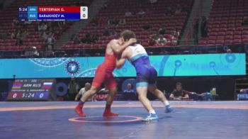 72 kg 1/4 Final - Gaspar Terteryan, Armenia vs Magomed Barakhoev, Russia