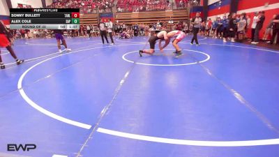 150 lbs Round Of 32 - Sonny Bullett, Tahlequah Boys High School vs Alex Cole, Sapulpa
