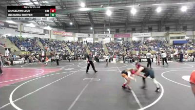 Rr Rnd 1 - Gracelynn Leon, Bennett Wrestling Club vs Lillyanna Skipper, Valley Bad Boys