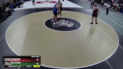 Cons. Round 3 - Caleb Sharman, High Plains Community vs Paul Fehlhafer, Centennial