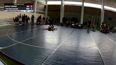 67-73 lbs 3rd Place Match - Harley Orians, Nevada vs Peyton Potter, Wyoming