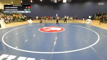 100 lbs Champ. Round 1 - Alexis Esquivel, William Monroe vs Alivia Hanshaw, Carroll County