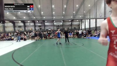 Junior FS - 157 lbs Cons. Round 3 - Cooper Nees, Port Angeles Wrestling Club vs Teegen Stolen, Rebels Wrestling Club