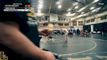 157 lbs Quarterfinal - Reed Wilson, Nixa vs Peyton Pritchett, Hannibal