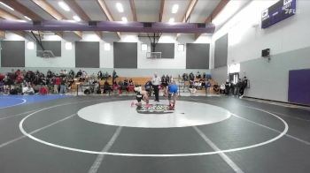 Boys 134 lbs Champ. Round 1 - Landon Salindong, Durham Boys vs Thiago Villegas, Oroville Boys