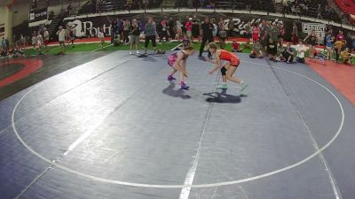 120 lbs Semis - Maquelle Pace, Utah vs Baylee Jermain, Oregon