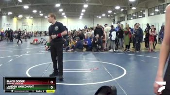 133 lbs Champ. Round 1 - Landen VanConant, Ovid-Elsie vs Jakob Dodge, Saranac Youth WC