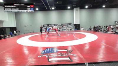 144 lbs Ryan Kennedy, Ohio Scarlet vs Gabriel Ballard, Pennsylvania Red