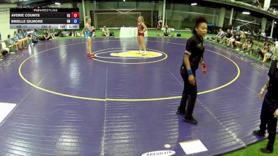 130 lbs Averie Counts, Kansas vs Brielle Gilmore, Ohio