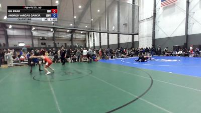 U14 FS - 120 lbs Quarters - Gil Park, Team Dragonslayer Wrestling vs Andres Vargas Garcia, Lake Stevens Wrestling Club