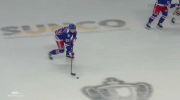 Andrew MacNiel Nets The First Goal In The OHL Championship Series