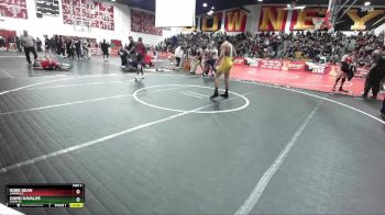 132 lbs Champ. Round 1 - Kobe Dean, Lawndale vs David Davalos, Santa Fe