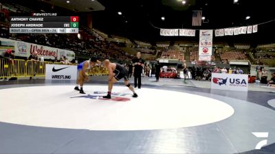 Open Men - 74 lbs Cons. Round 5 - Anthony Chavez vs Joseph Andrade, Celtic Wrestling Club