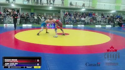 60kg Champ. Round 1 - Isaiah Ridge, WAMMA Next Gen WC vs Asim Saglam, Nile Academy WC