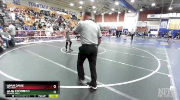 113 lbs Cons. Round 3 - Alan Escobedo, Granite Hills vs Adam Davis, Hillcrest