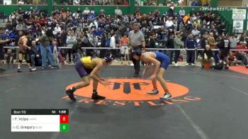 113 lbs Prelims - Frankie Volpe, Hauppauge vs Connor Gregory, Ballston Spa