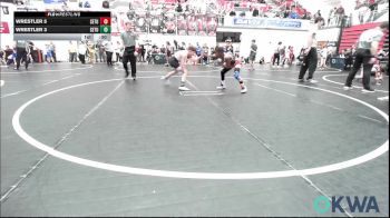 76 lbs Consi Of 8 #2 - Tracen Rhoden, Del City Little League Wrestling vs Iker Cole, Weatherford Youth Wrestling