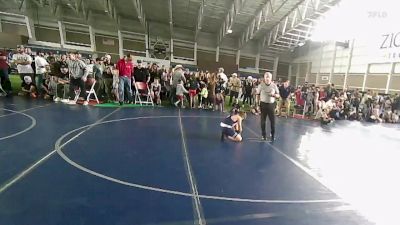 108 lbs Cons. Semi - Declan Pritchard, Grantsville Wrestling Club vs Colton Van Fleet, Charger Wrestling Club