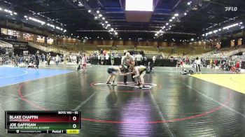 92 lbs Round 3 - Joe Gaffigan, Roundtree Wrestling Academy vs Blake Chaffin, Staunton River