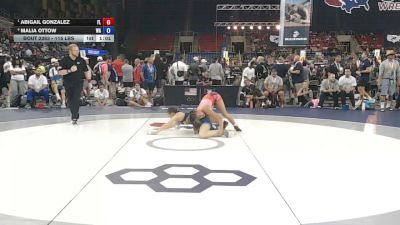 105 lbs Cons. Sub-semis - Katie Biscoglia, Iowa vs Grace Jawulski, Florida