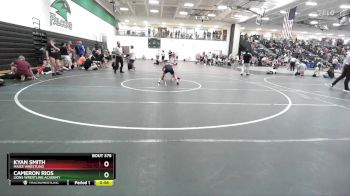 80 lbs Cons. Round 3 - Cameron Rios, Lions Wrestling Academy vs Kyan Smith, Maize Wrestling