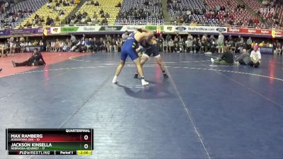 197 lbs Quarters & 1st Wb (16 Team) - Jackson Kinsella, Nebraska-Kearney vs Max Ramberg, Augustana (SD)