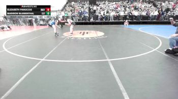 123 lbs Semifinal - Elizabeth Panuccio, Ramsey vs Madison Blumenthal, Elite NJ