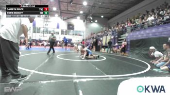 64 lbs Rr Rnd 2 - Camryn Price, Team Tulsa Wrestling Club vs Sofie Mcnatt, HURRICANE WRESTLING ACADEMY
