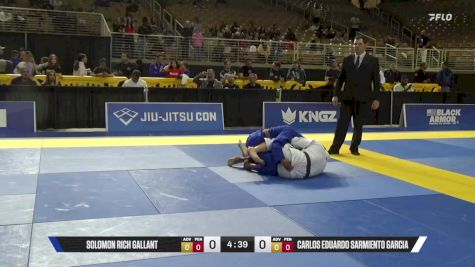 Carlos Eduardo Sarmiento Garcia vs Solomon Rich Gallant 2025 Pan Jiu Jitsu IBJJF Championship